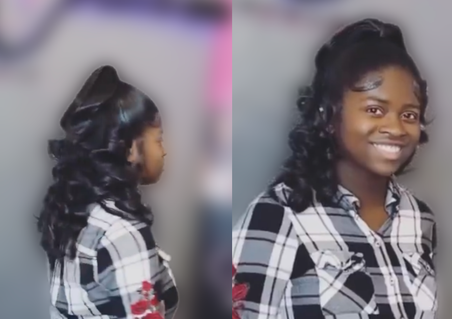 Adult Half up half down