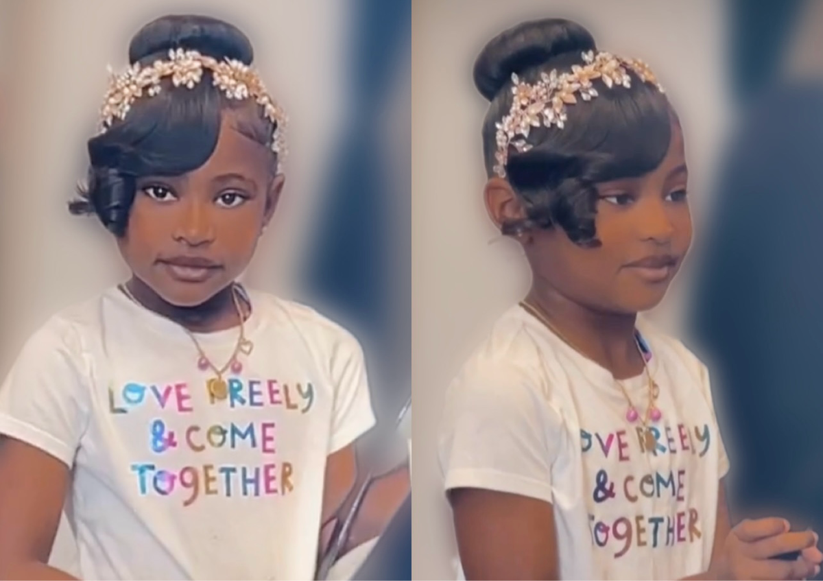 Kids Up Do style (Press style)