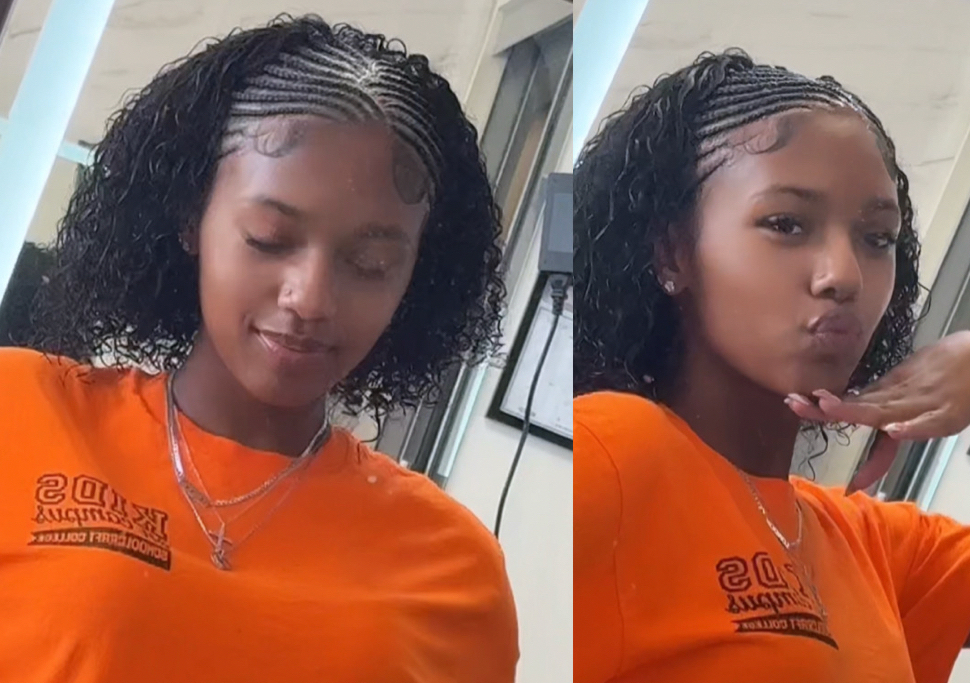 Feed in - Own hair natural 