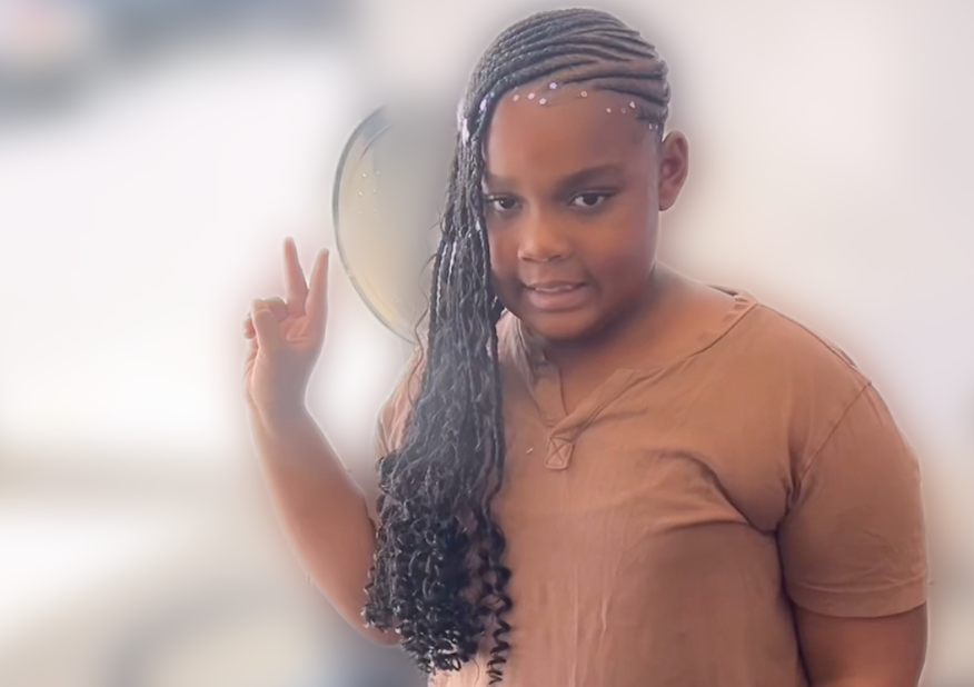 Kids Lemonade braids (hair added) 