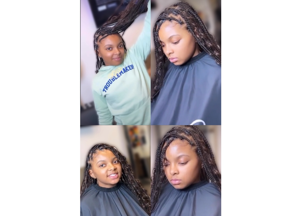 Kids Medium Knotless Boho