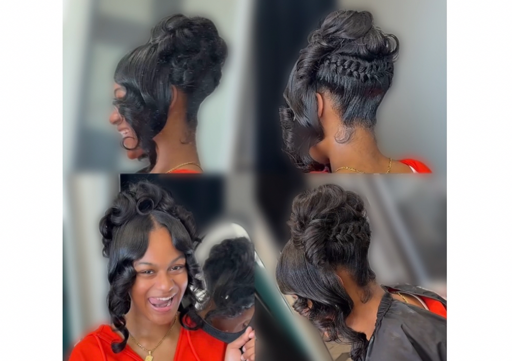 Quick Weave UpDo