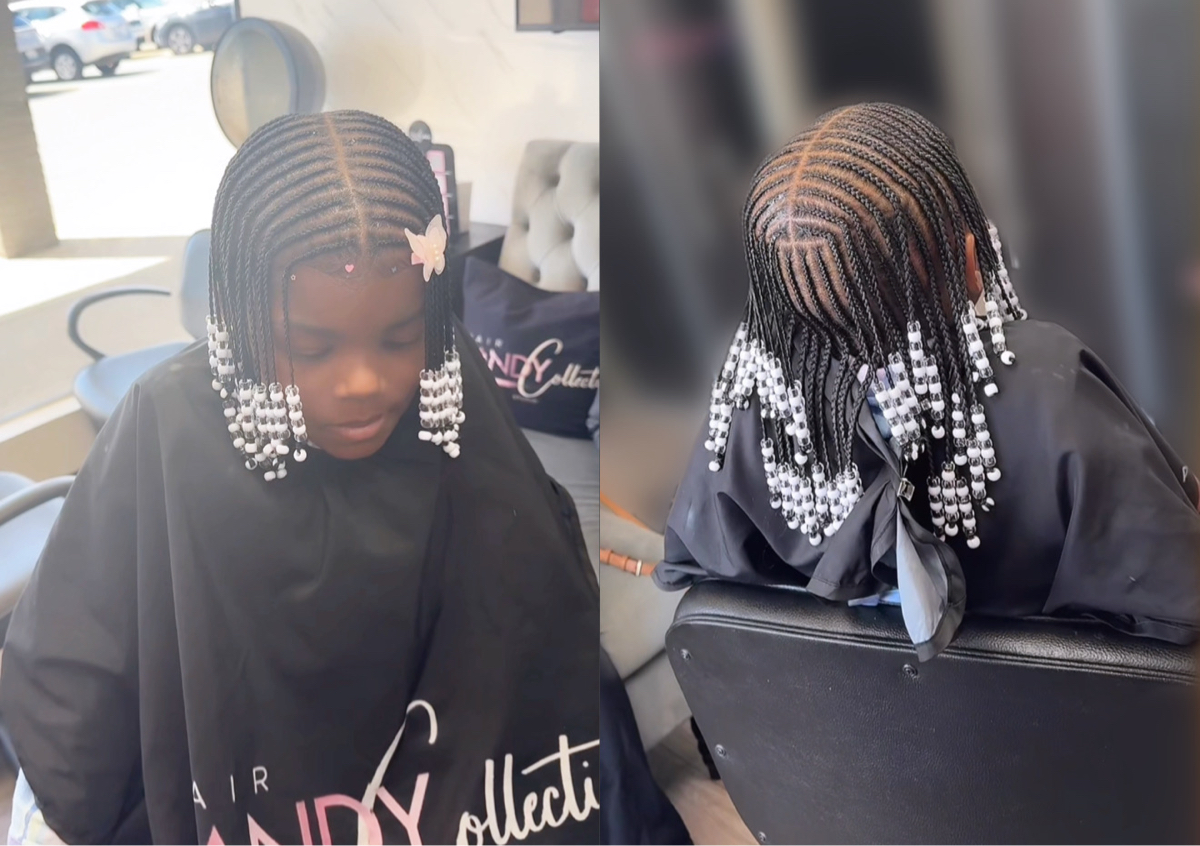 Kids Small French Braids