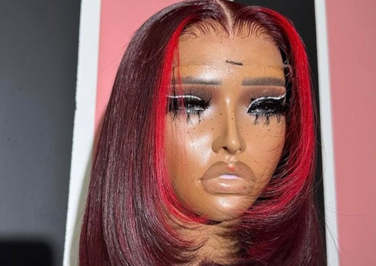 Custom Colored Bob with layers