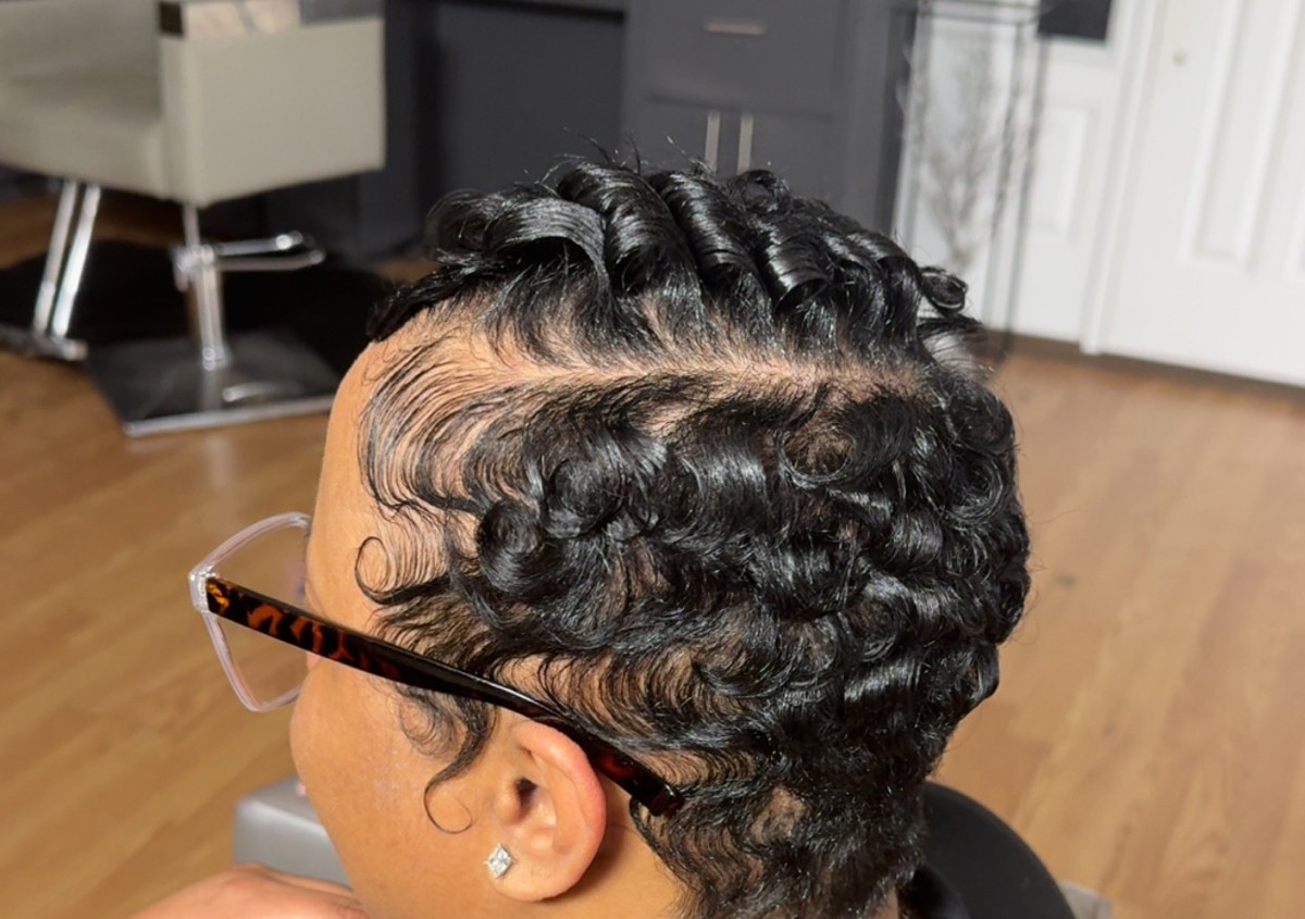 Pin Curls or Pixie Cut (4/4)