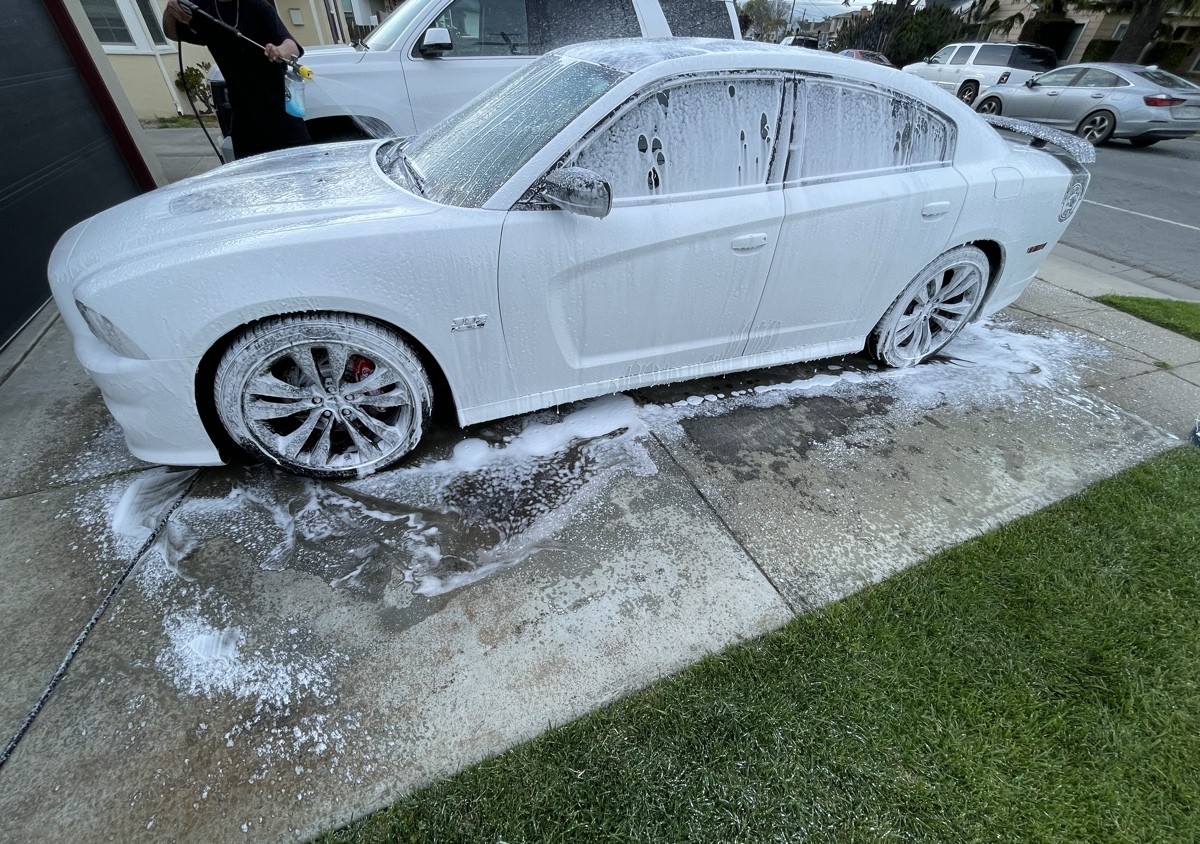 El Rayo Hand Wash Detail