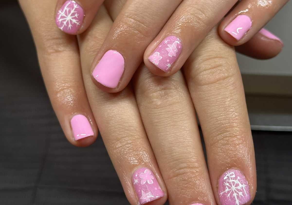 Minimal design - gel mani