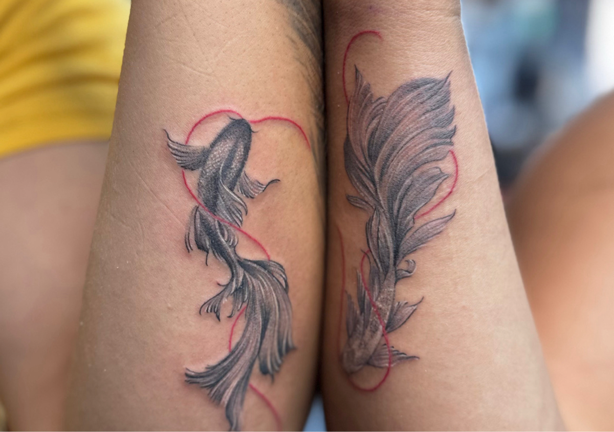 Match tattoos small 
