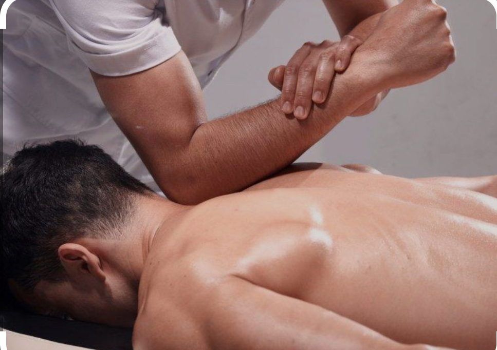 Deep tissue massage 