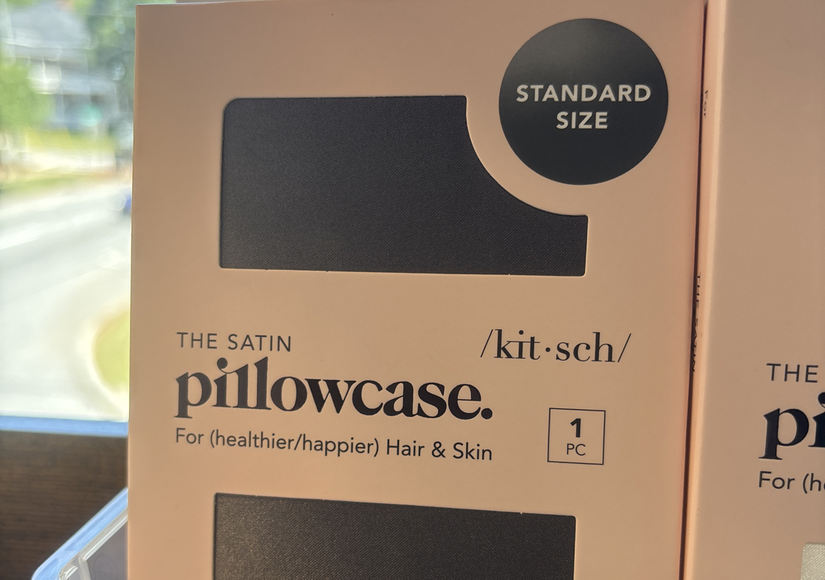Satin Pillowcase - Charcoal