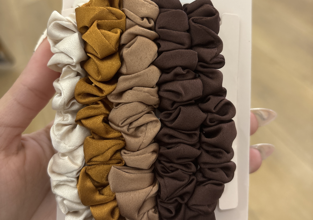 Petite Satin Scrunchies - Sedona
