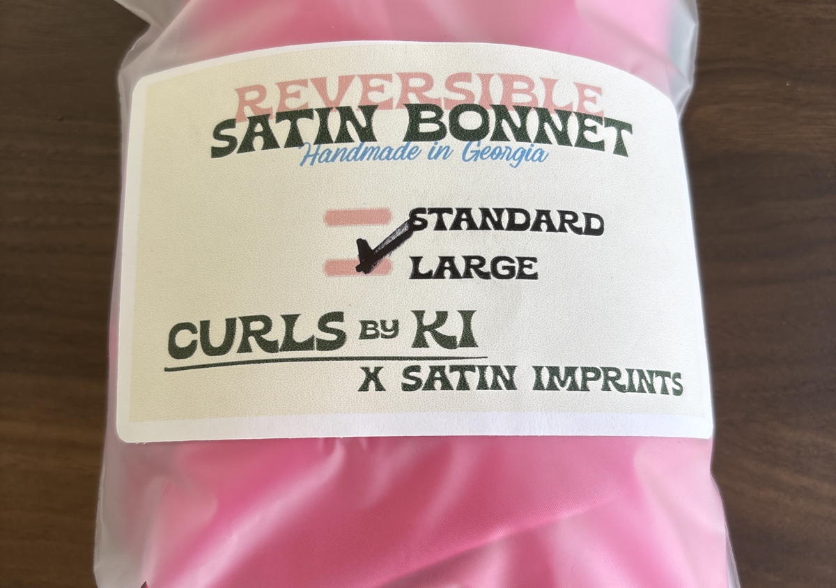 Pink Bonnet - Large