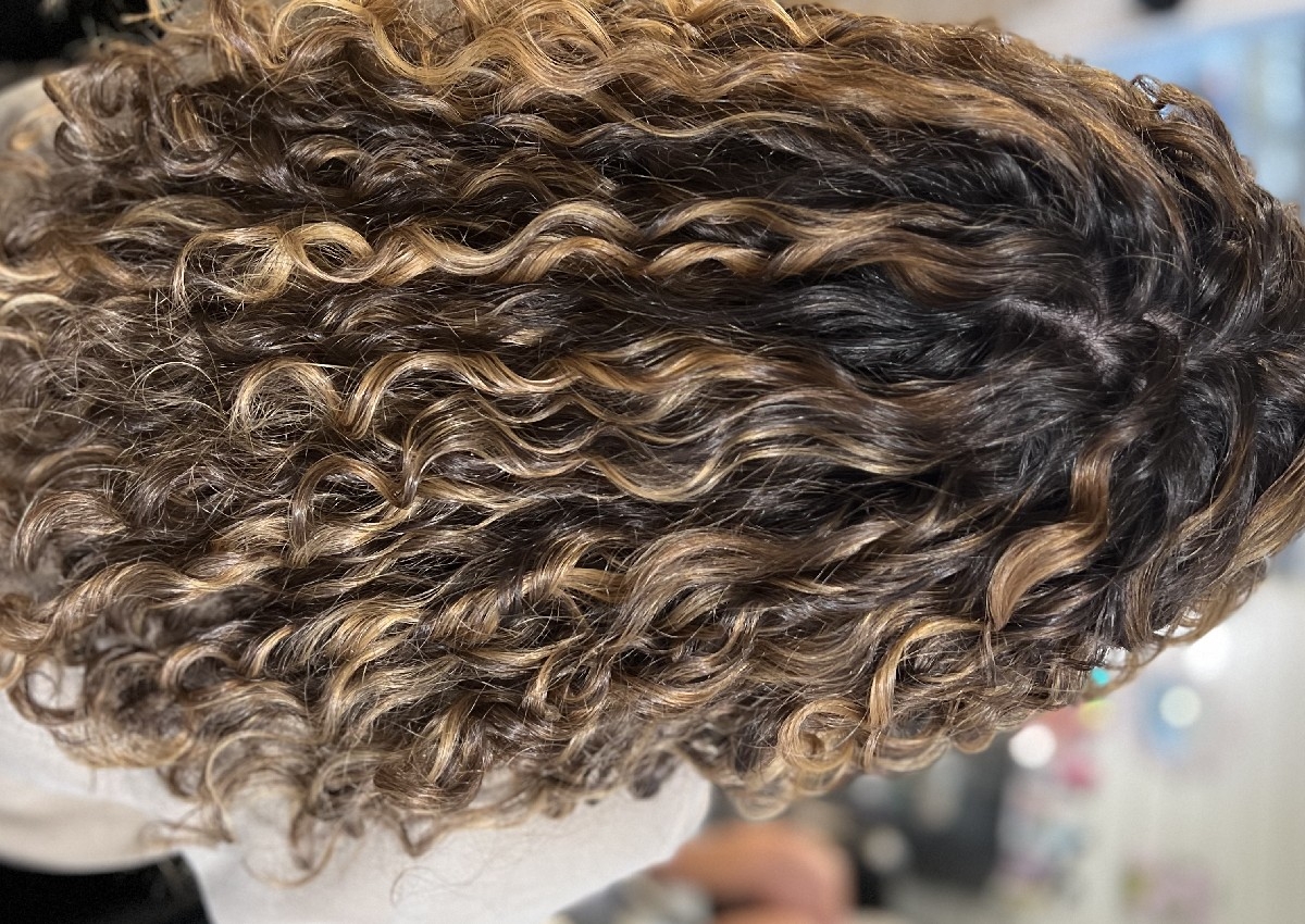 Curly Balayage