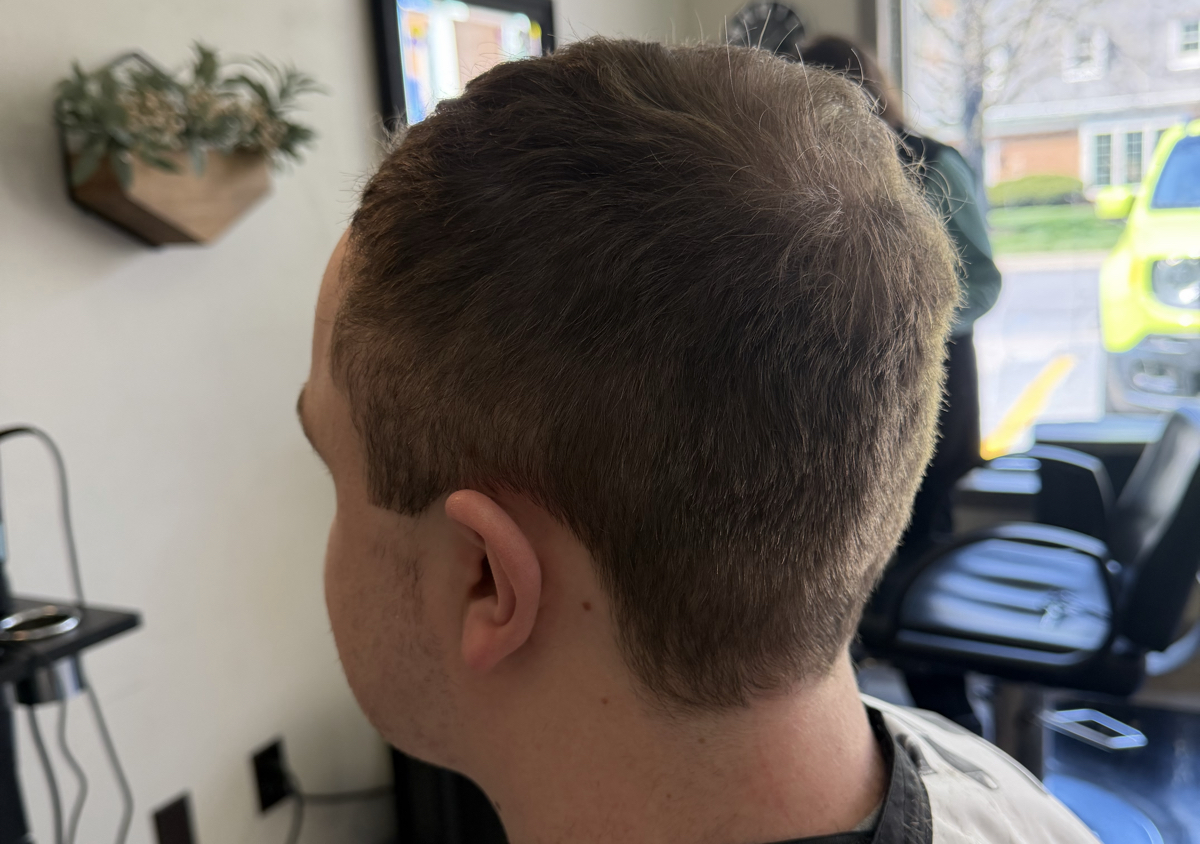Mens cut 