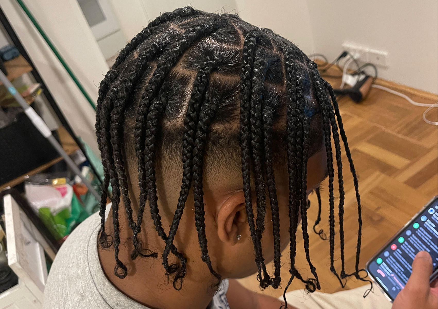 BRAIDS  - SHORT HAIR ( without extensions ) 