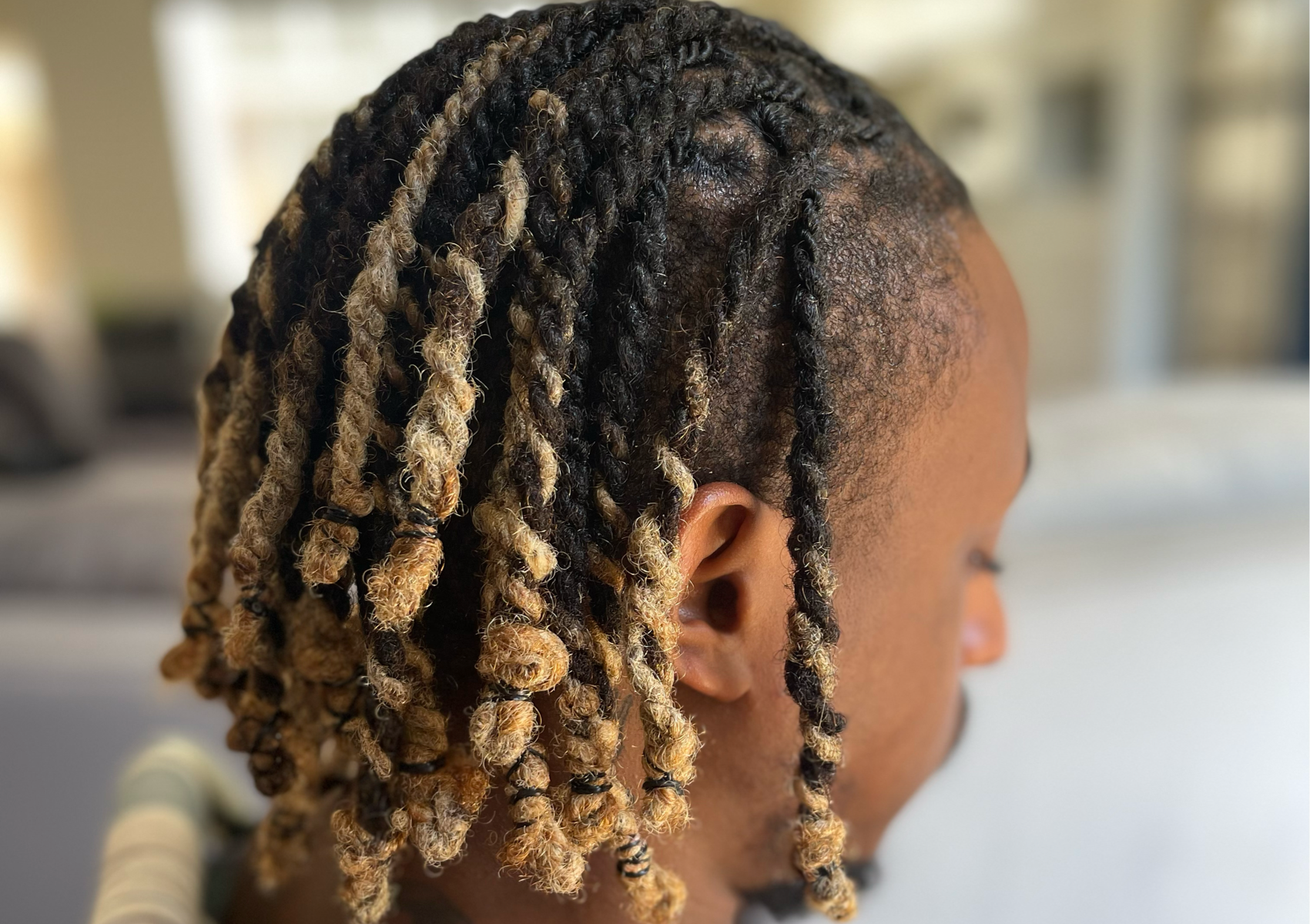 RETWIST (COMB TWIST) with 2 STRANDS TWIST 