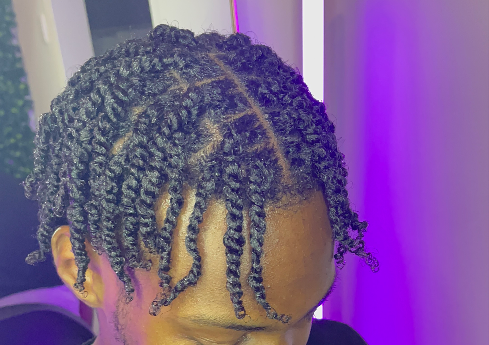 TWIST 2 STRANDS - WITHOUT EXTENSION ( SHORT AND MEDIUM HAIR * LENGHT)  