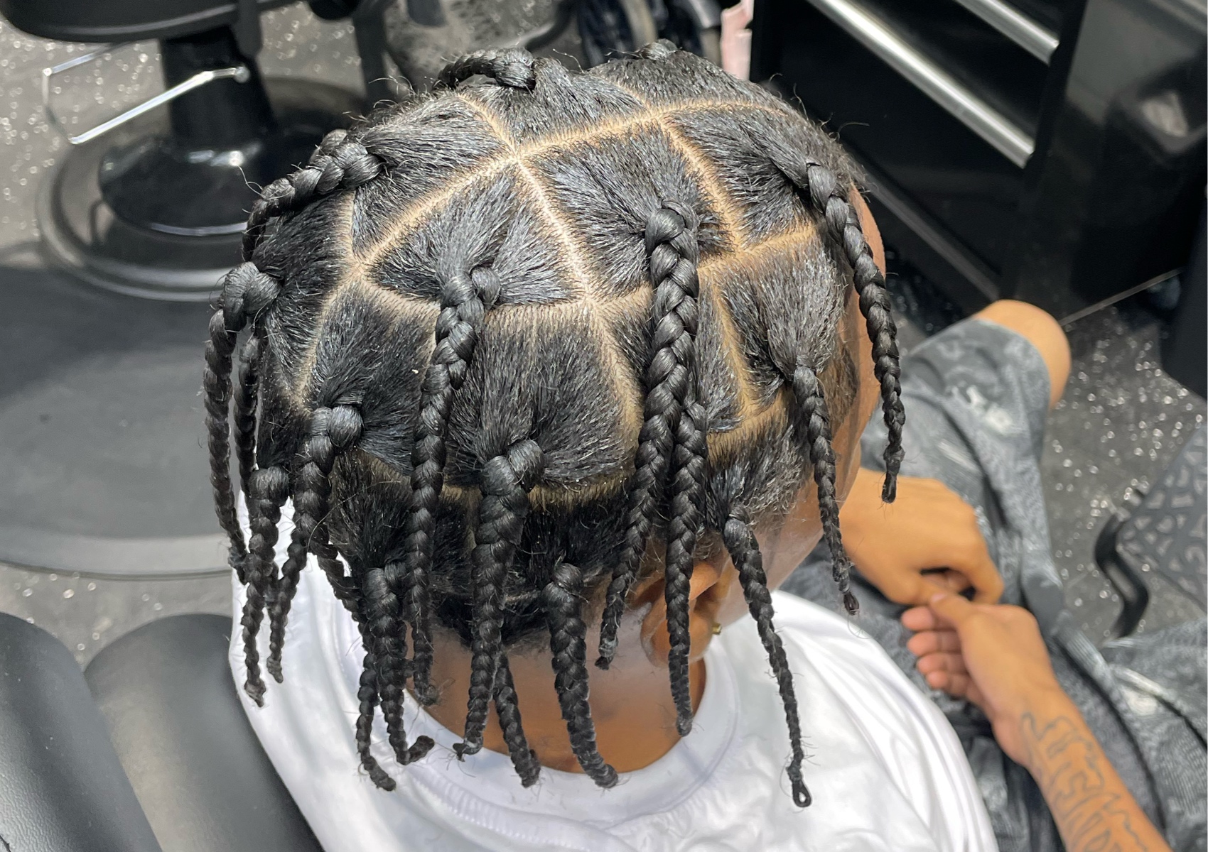 Medium Natural Box Braids