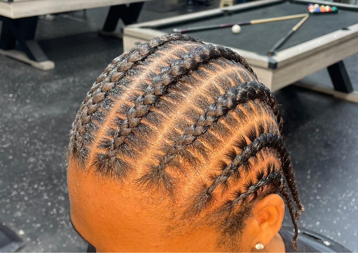 8 Cornrows