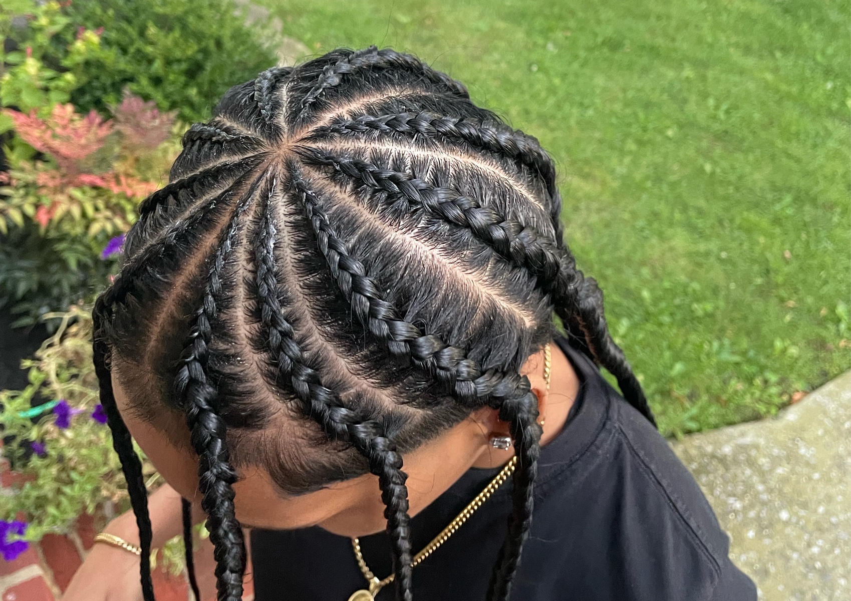 10 cornrows