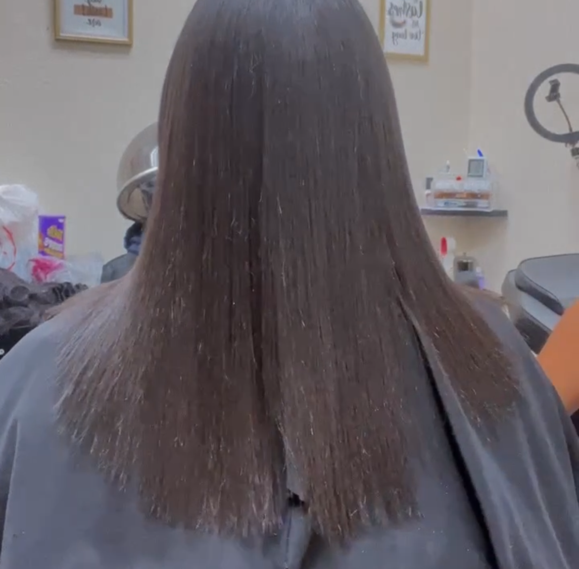 Silk press Add Glued Tracks