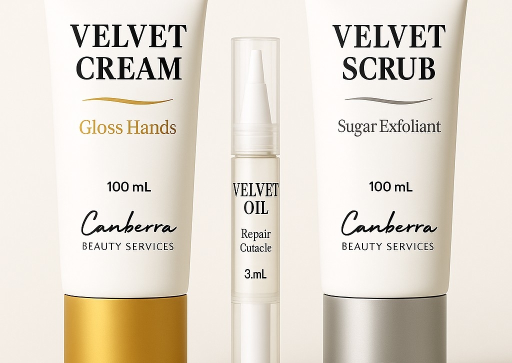 Velvet Care Collection Hands  Apple and coconut