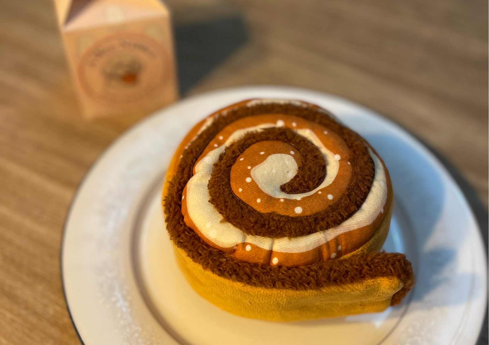 Pup Cup Cafe Cinnamon Roll