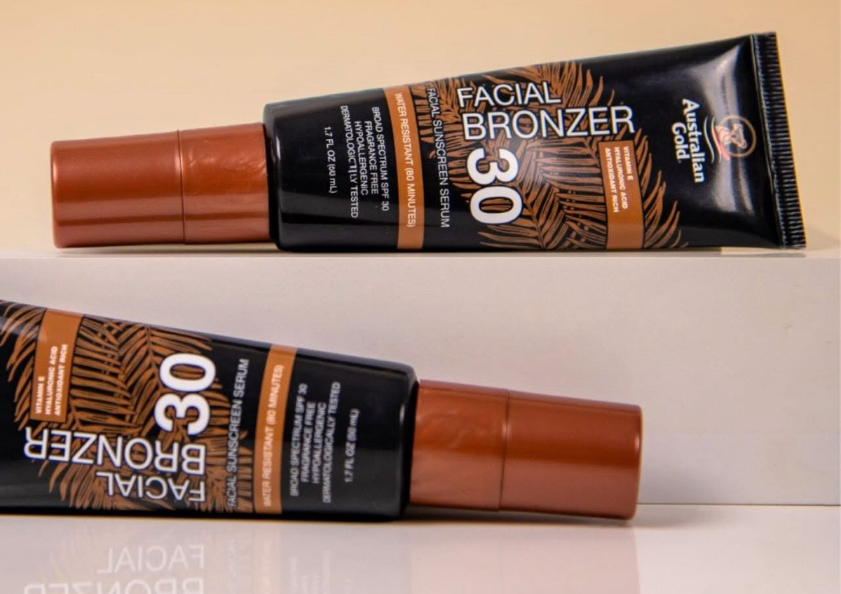 Facial bronzer spf 30