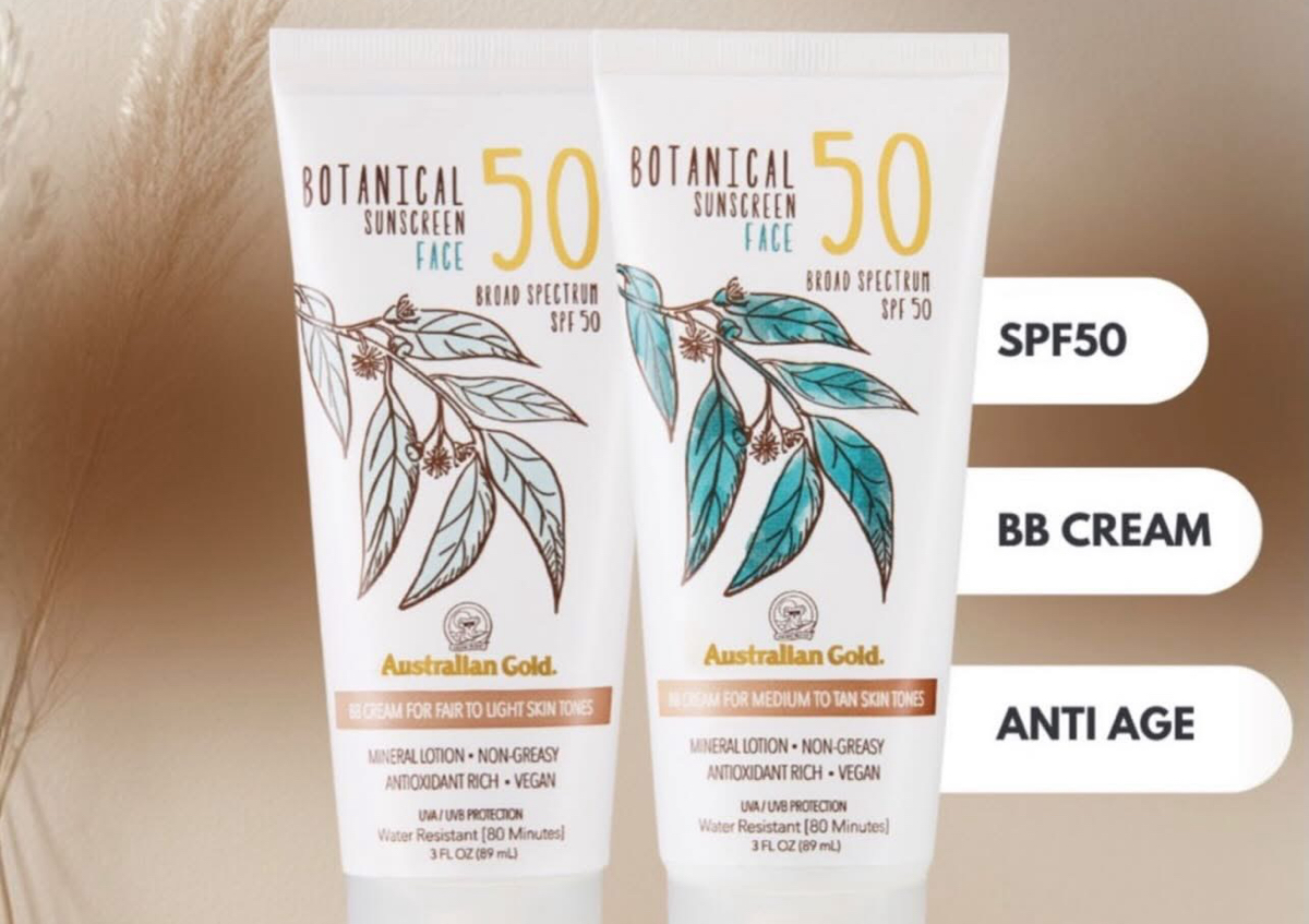 Tinted sunblock spf 50