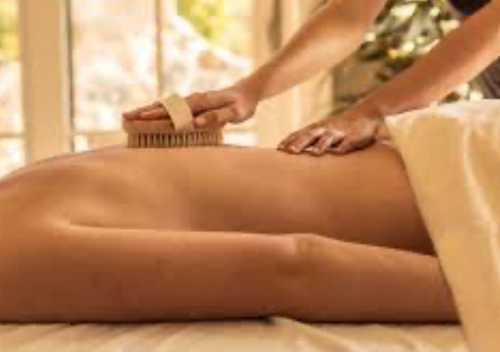 Dry Body Brush, Full Body Massage And Moisturising Treatment