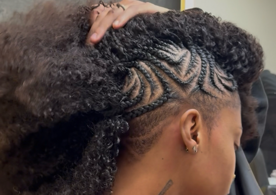 Mohawk braids (Crochet )