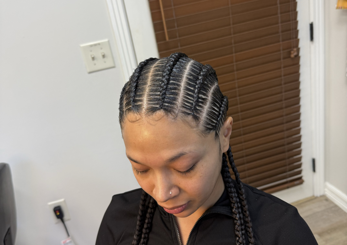 6 Stitch braids 