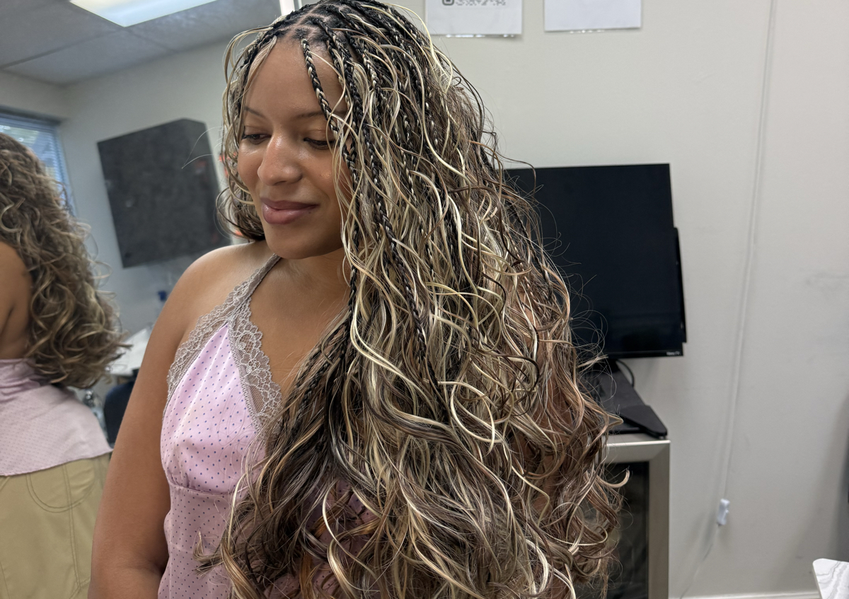 Small Boho French Curls 
