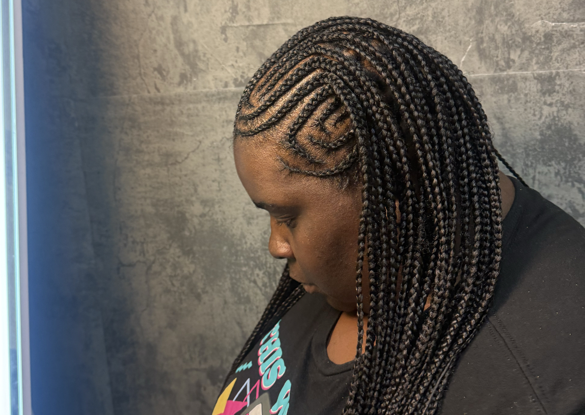 Fulani  (knotkess or Boxbraids)