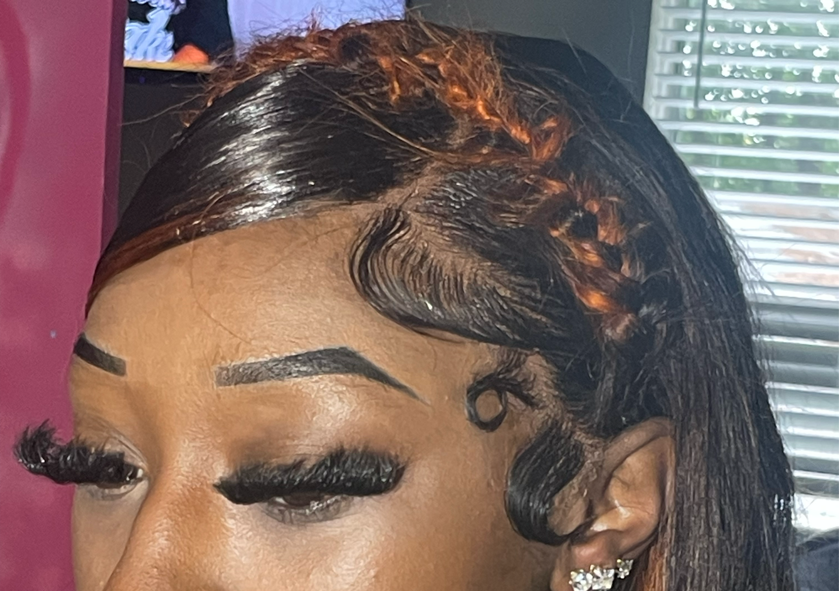 CLOSURE WIG INSTALL🩷