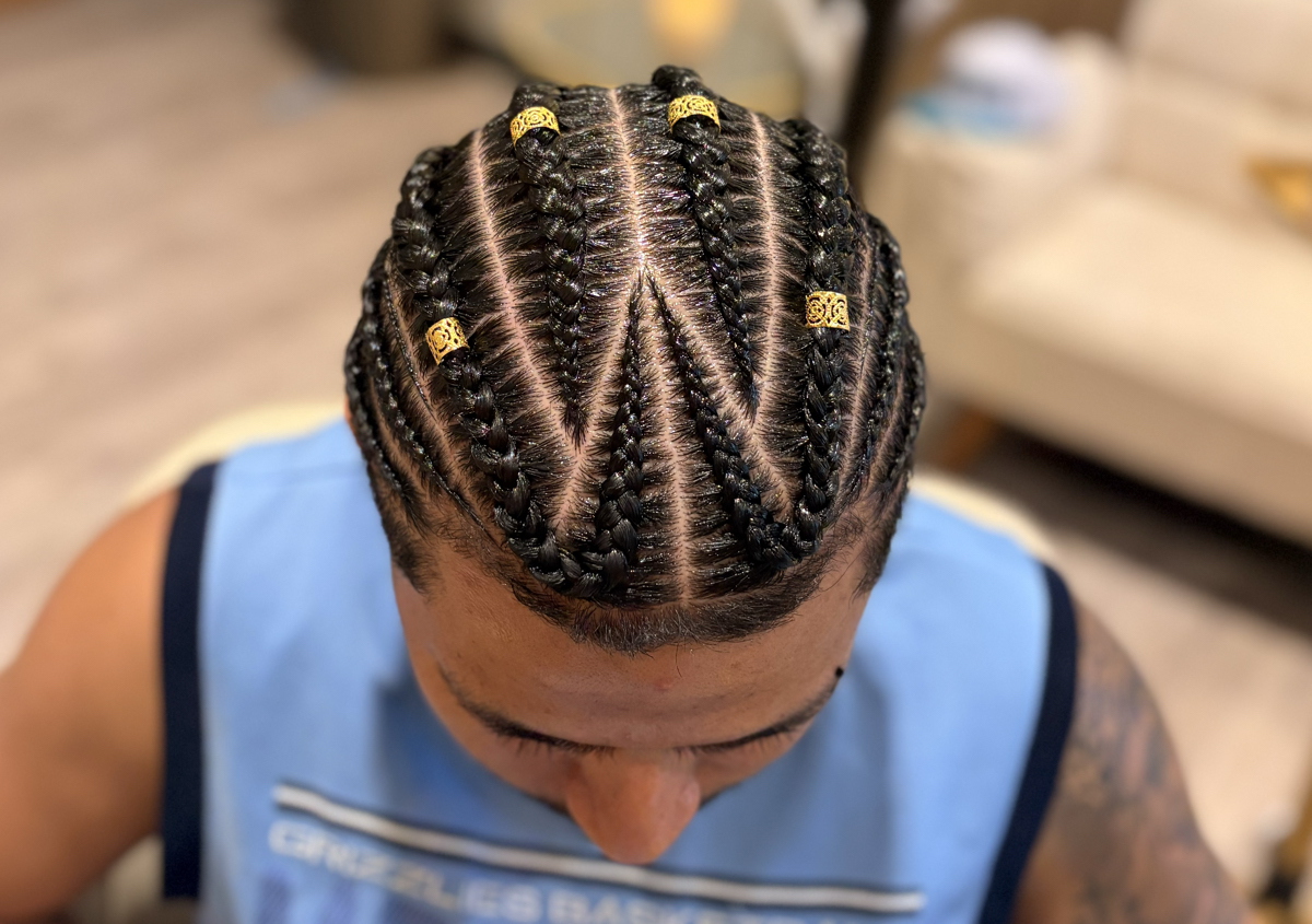 Ocho. Trenzas en tu cabello Natural, sin cabello postizo.