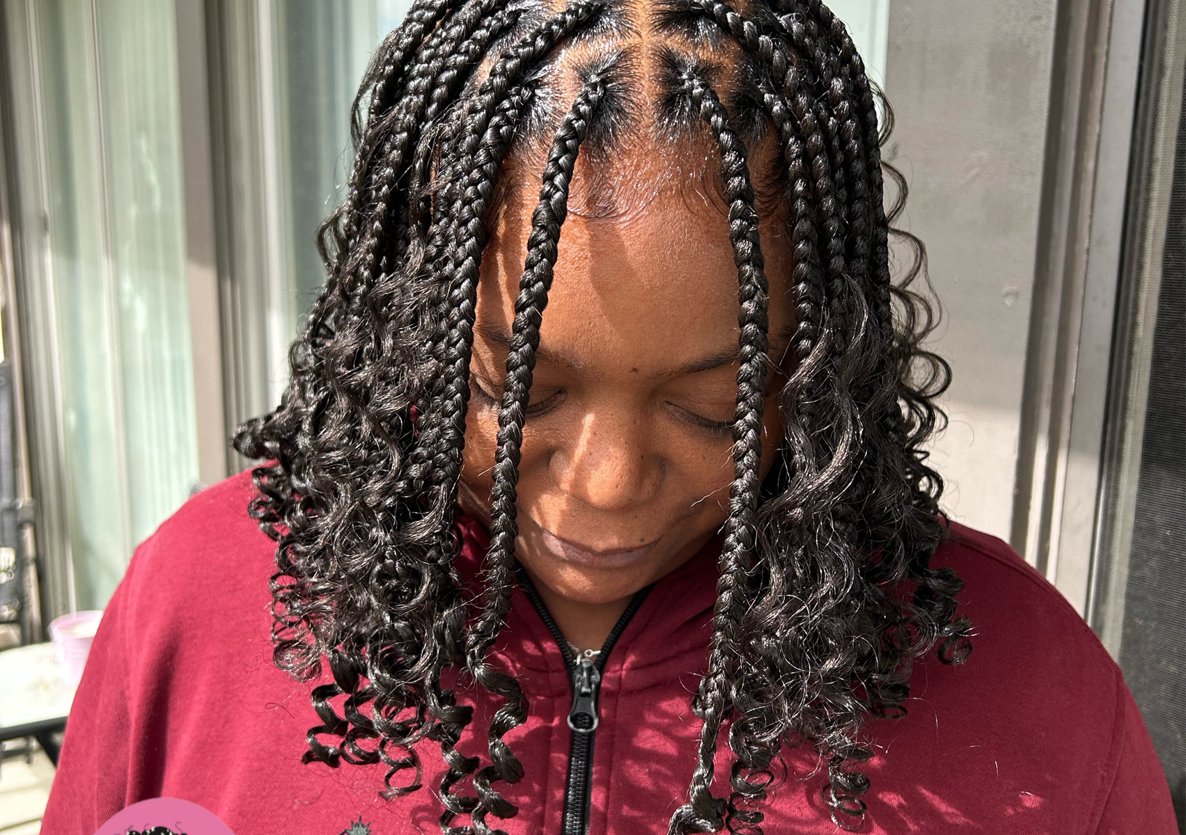 Bohemian Knotless bob- Medium 