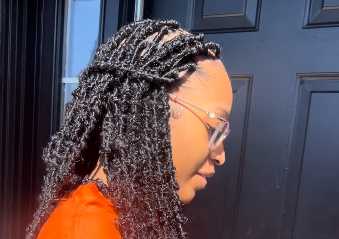 Butterfly Locs long