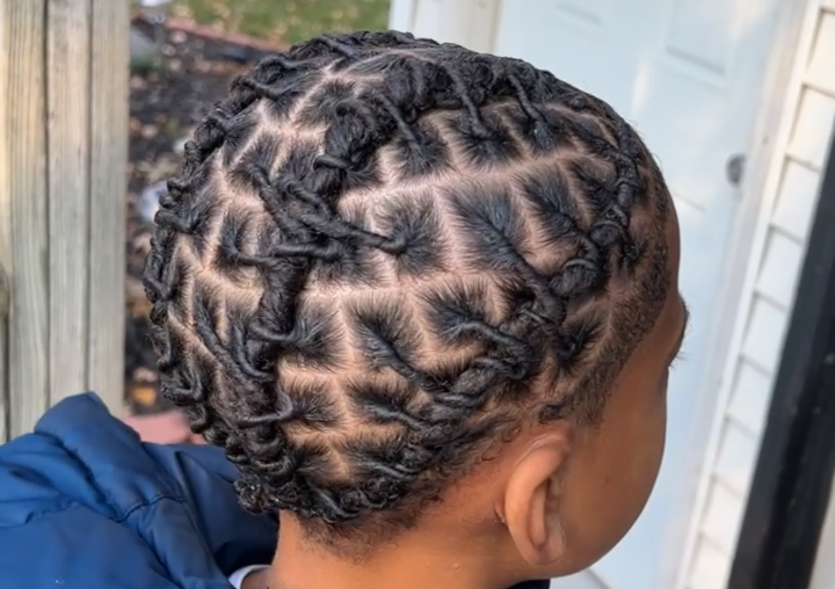 kids Retwist & style UP TO SHOULDER