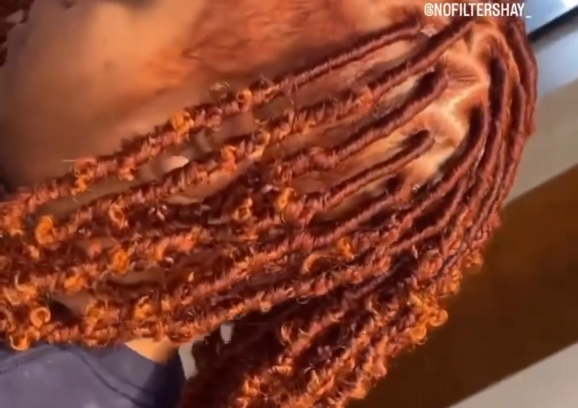 butterfly locs short