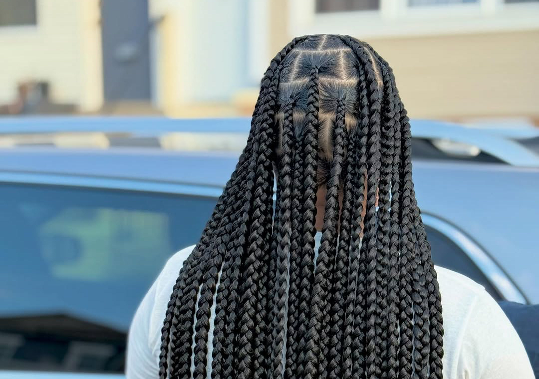 Jumbo braids 