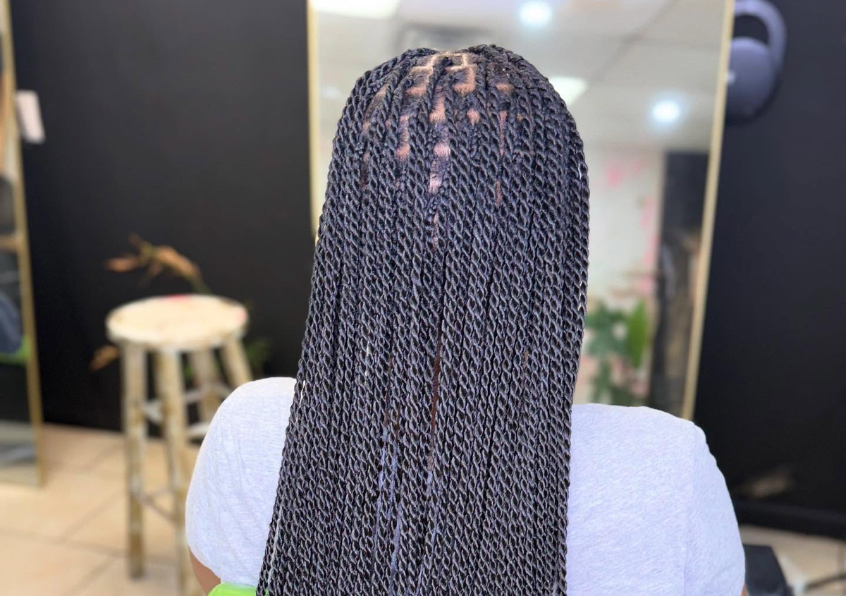 Sennegales Twist only waist length 