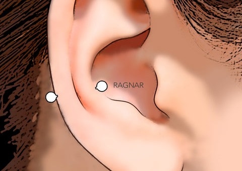 Ragnar Ear Piercing