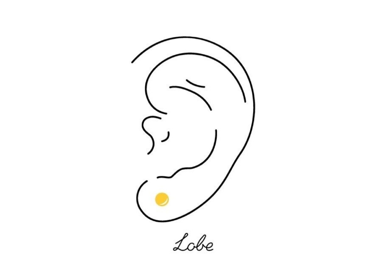 Single Adult Lobe Ear Piercing