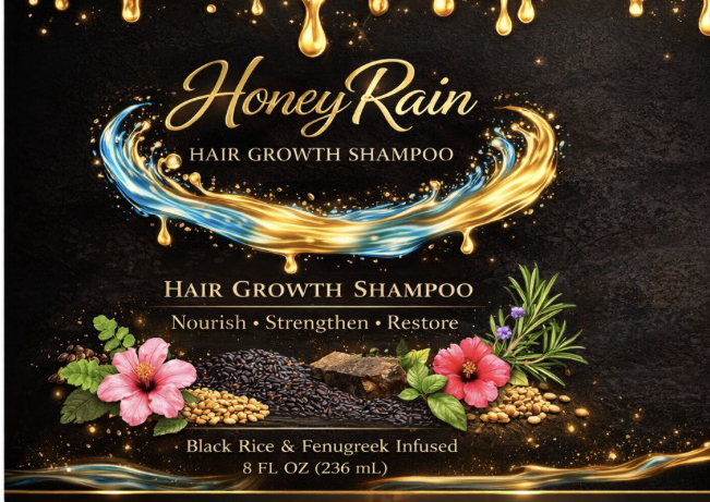 Honey Rain Hair Growth Shampoo