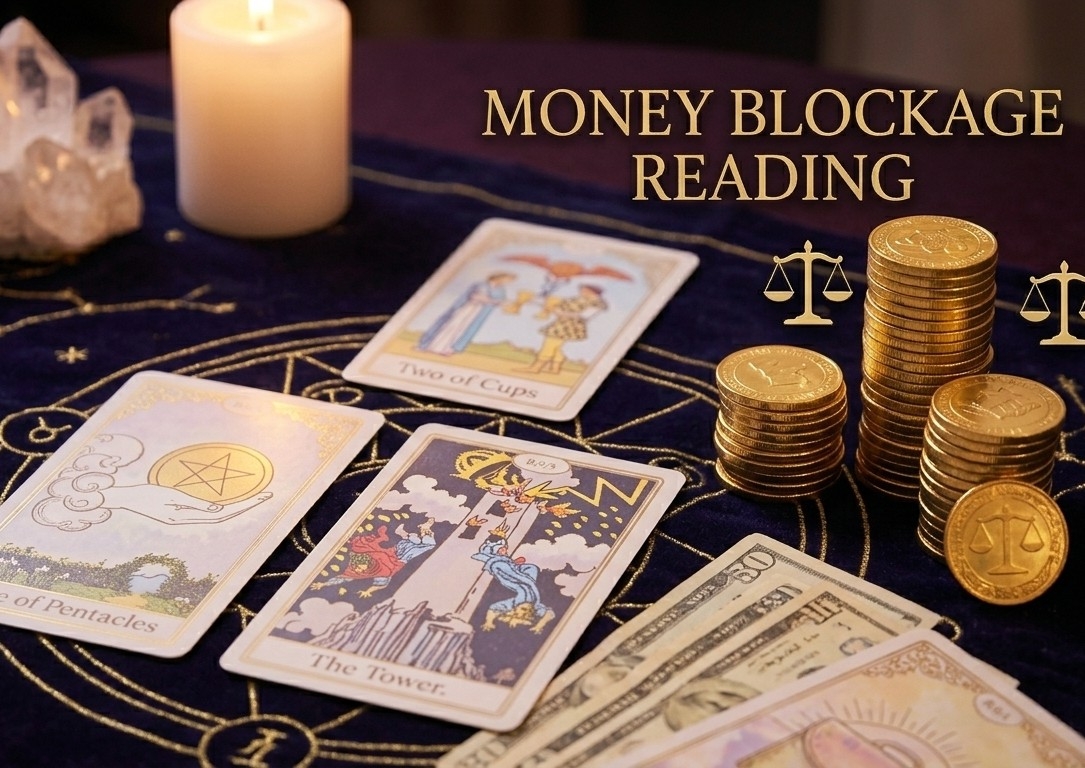 SALE!! OFERTA!! Money Blockage Reading/ Lectura para saber los bloqueos financieros