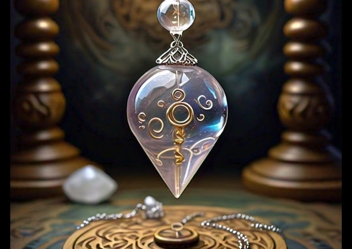 Pendulum Reading (Yes, No or Maybe) & Clarification Spread (4 cards) & Bonus oracle message card * NO MEDICAL OR LEGAL QUESTIONS