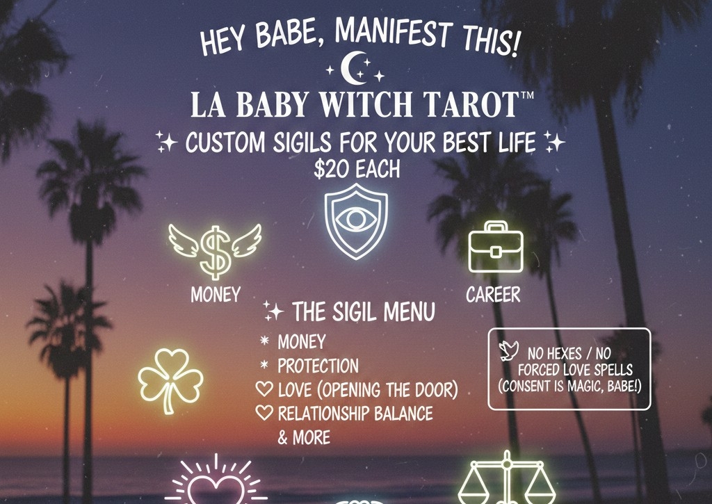 CUSTOMIZED SIGIL* SIGILO PERSONALIZADO  (NOT A TAROT READING) (NO ES LECTURA DE TAROT) 