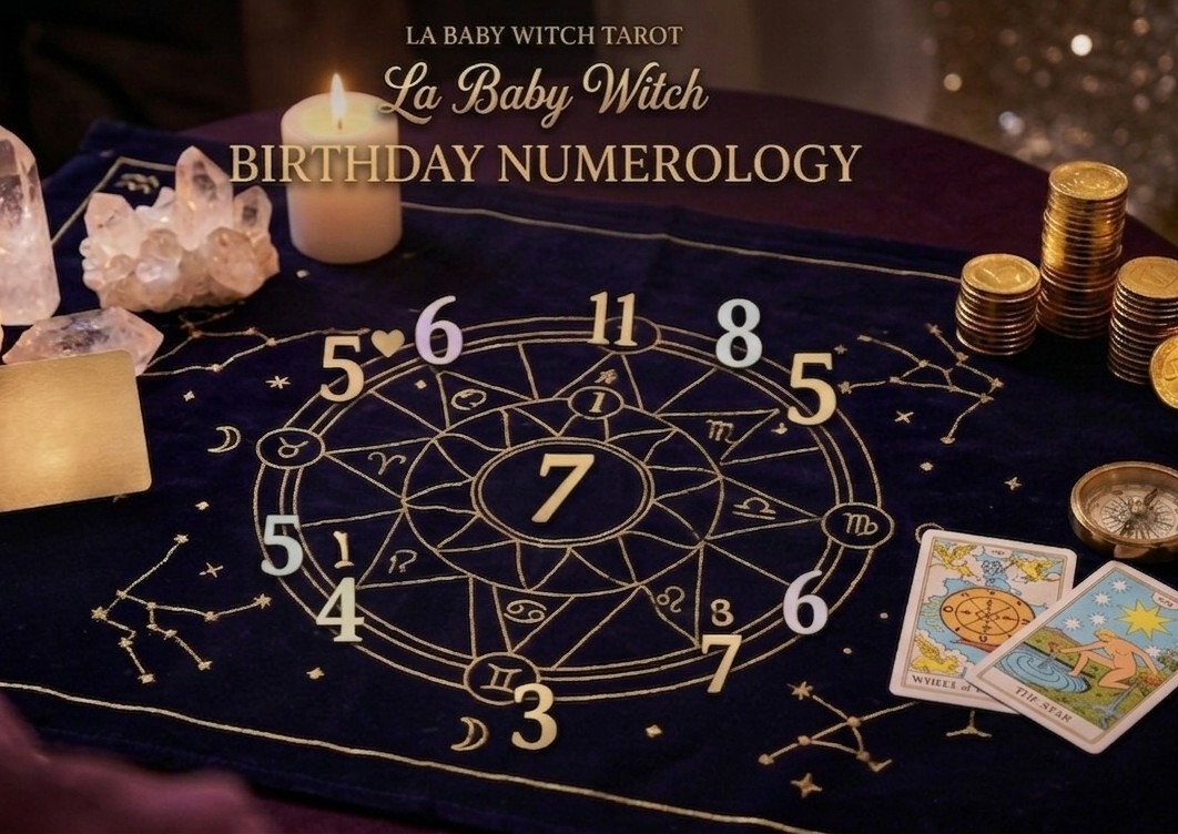 Birthday Numerology Reading / Lectura de Numerología con fecha de Nacimiento 