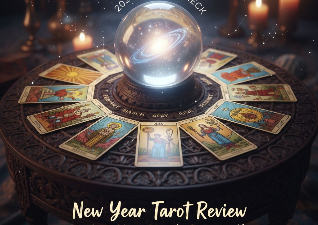 NEW YEAR VIBE SPREAD (SHORT READING) LAS VIBRAS DE AÑO NUEVO (TIRADA CORTA)